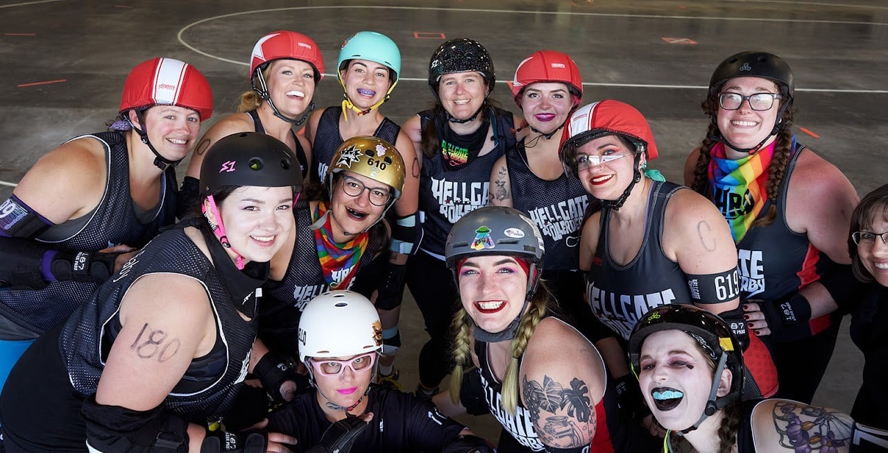 Hellgate Roller Derby adult team in Missoula