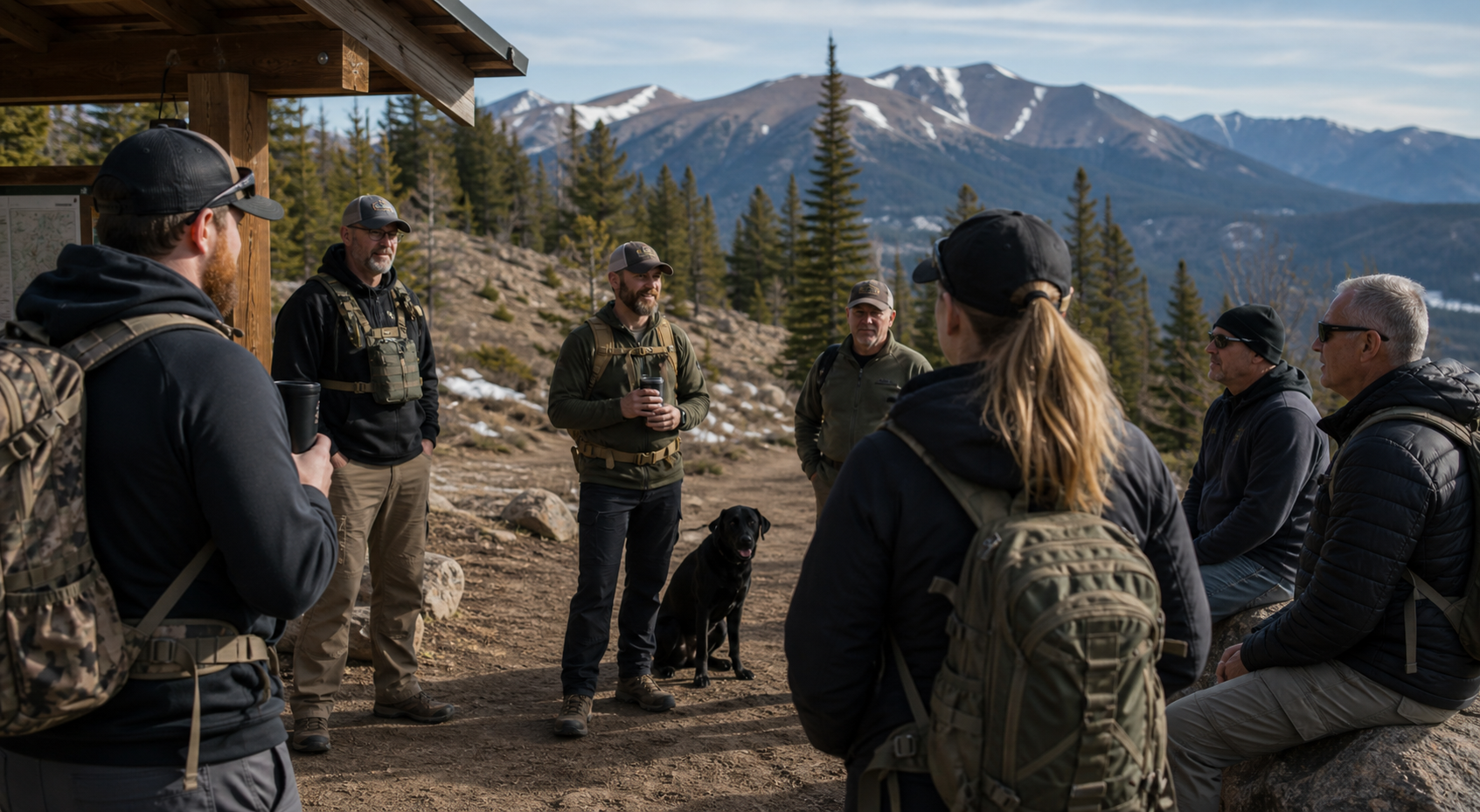 Veterans trail day in Montana